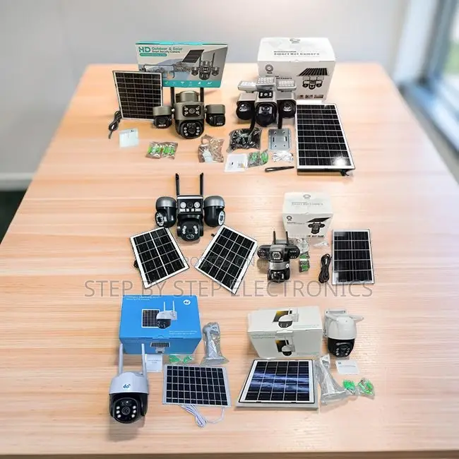 Competitive Prices 4G PTZ Dual Triple Four Lens Solar Cameras