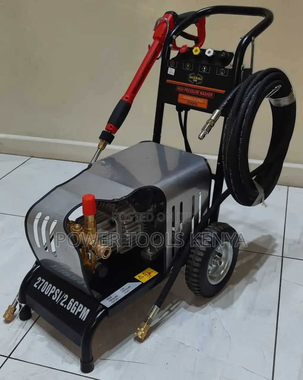 2700 PSI Electric High-Pressure Washer
