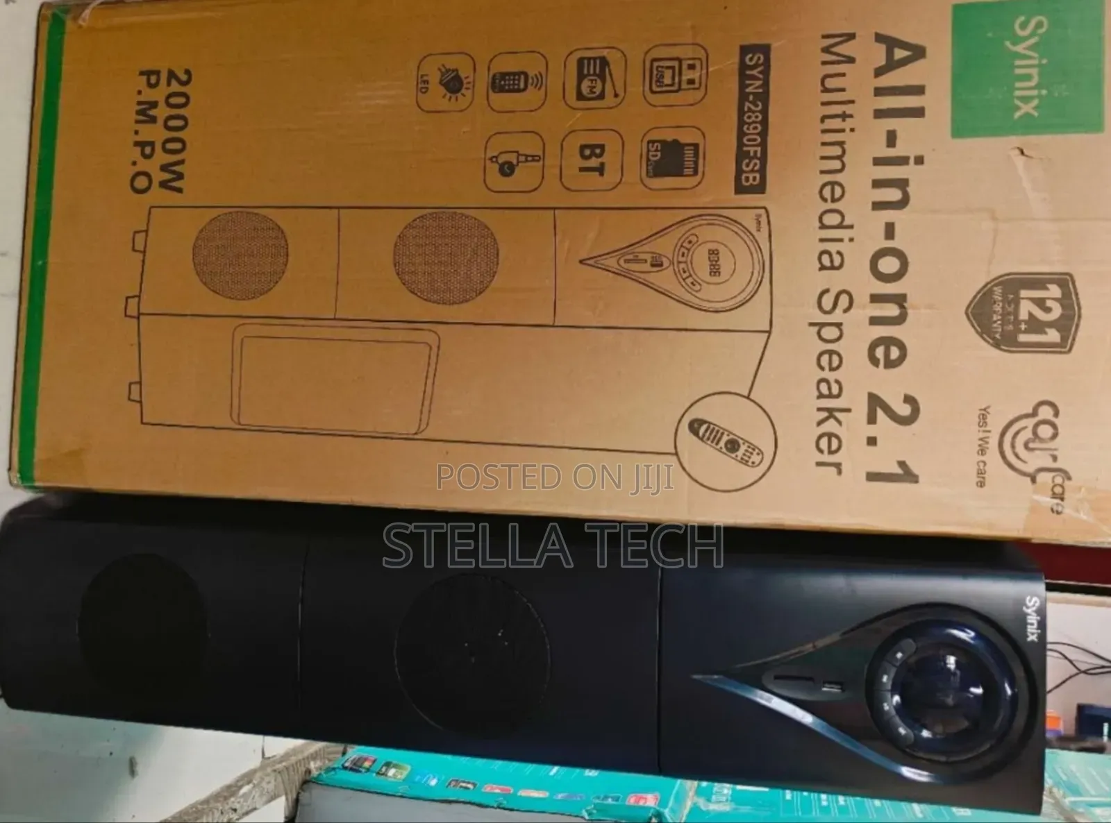 Syinix All in One 2.1 Powerful
Bass Multimedia Speaker