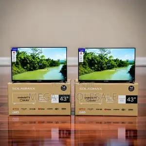 Factory Deals Solarmax 43 Inch Smart Android Digital QLED TVs