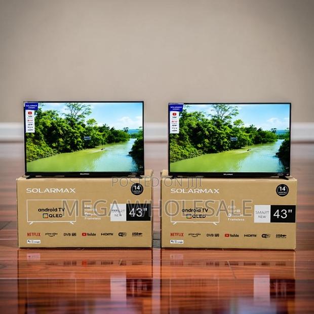 Factory Deals Solarmax 43 Inch Smart Android Digital QLED TVs - thumbnail 2