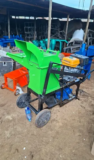 Multipurpose Feed Chopper With 7.5 HP Petrol Engine