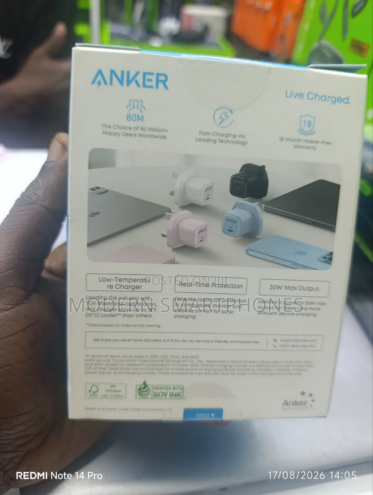 Anker Zolo Charger (30W, PD 3.0) – A2698K11