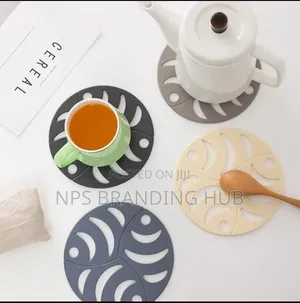 Chic Nordic Silicone Coaster Mats Heat Insulated (Chu