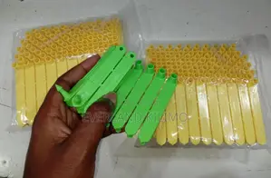 Customized C - Tags for Rabbits Color Green