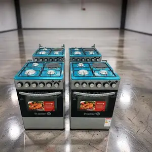 Factory Direct Prices 3 Gas Burners +1 Electric Free Standing Cookers