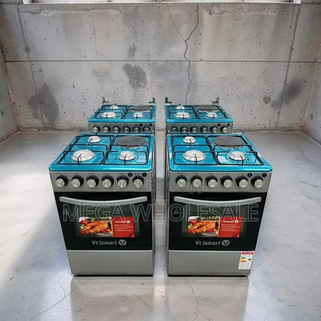 Wholesale Prices 3 Gas Burners +1 Electric Free Standing Cookers.