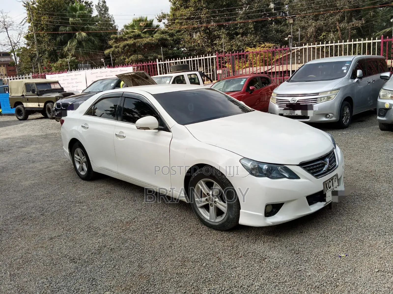 Toyota Mark X 2012 White
