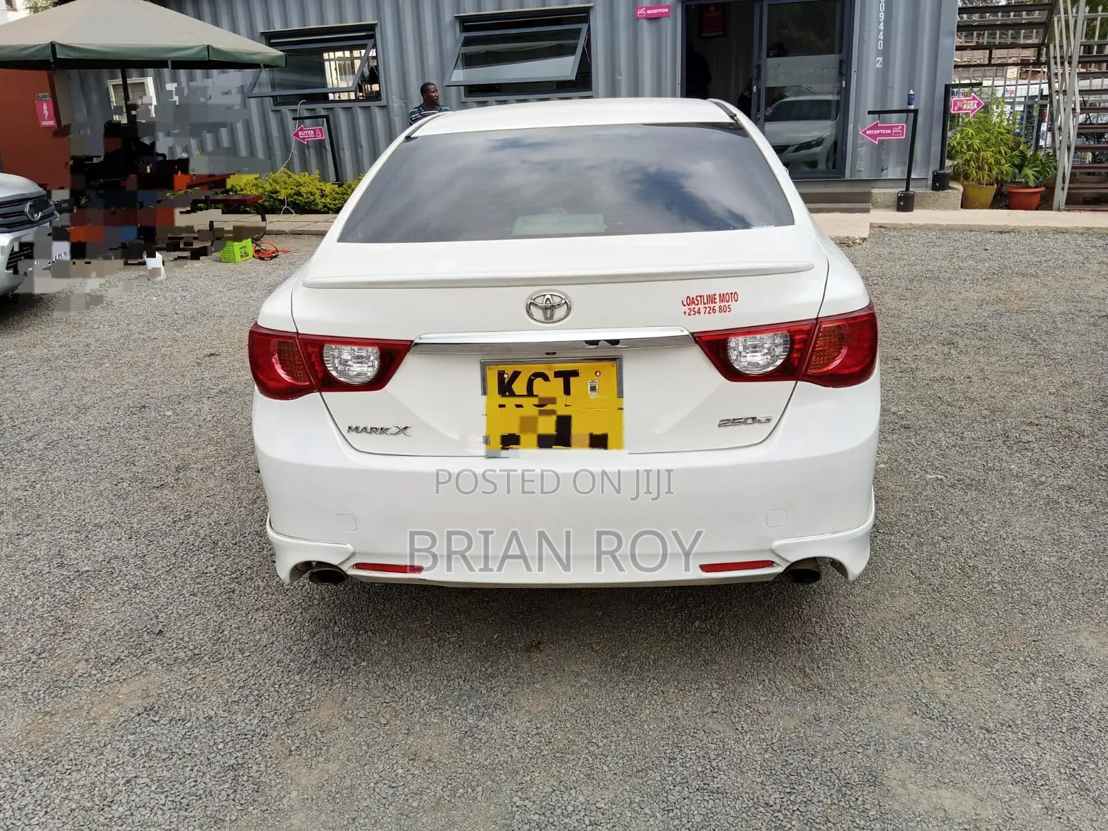 Toyota Mark X 2012 White