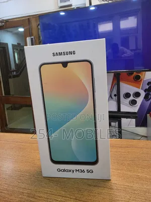 New Samsung Galaxy M36 5G 128 GB Black