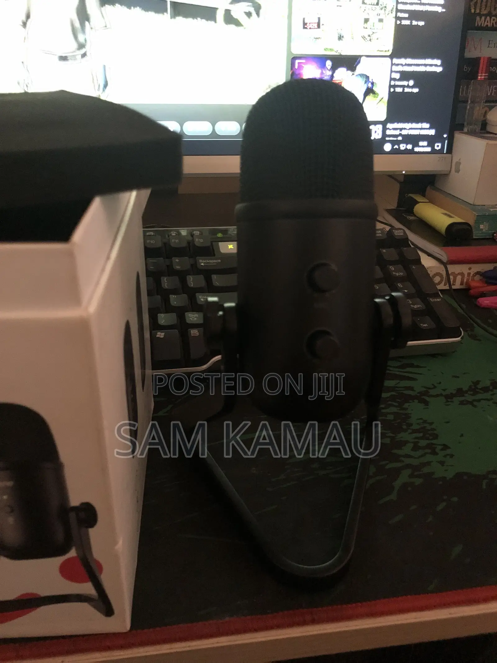 FIFINE USB Podcast/Gaming Microphone - PC, Mac, PS4