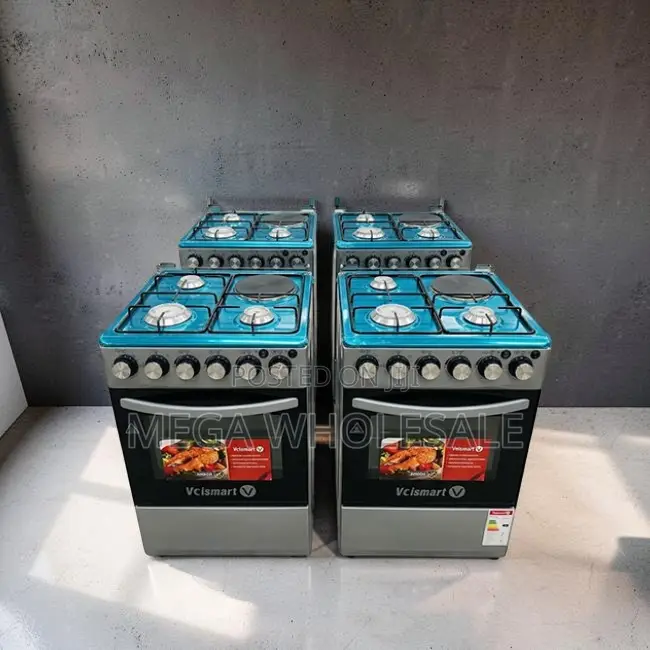 Direct Factory Prices 3 Gas Burners +1 Electric Free Standing Cookers