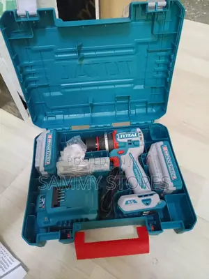 TOTAL Brushless 20V Drill Driver Kit With 2 Batteries and Storage Case