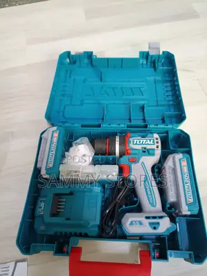 TOTAL 20V Cordless Power – Brushless Motor, 2 Batteries Accessories