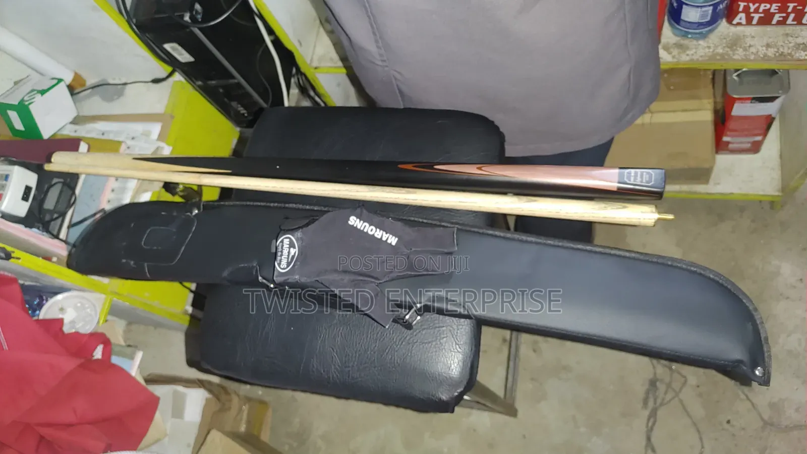 Detachable 1/2 Split Cue-Stick, 9mm
