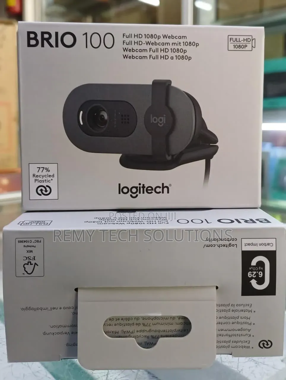 Logitech Brio 100 Webcam || Logitech Brio 100 Webcam