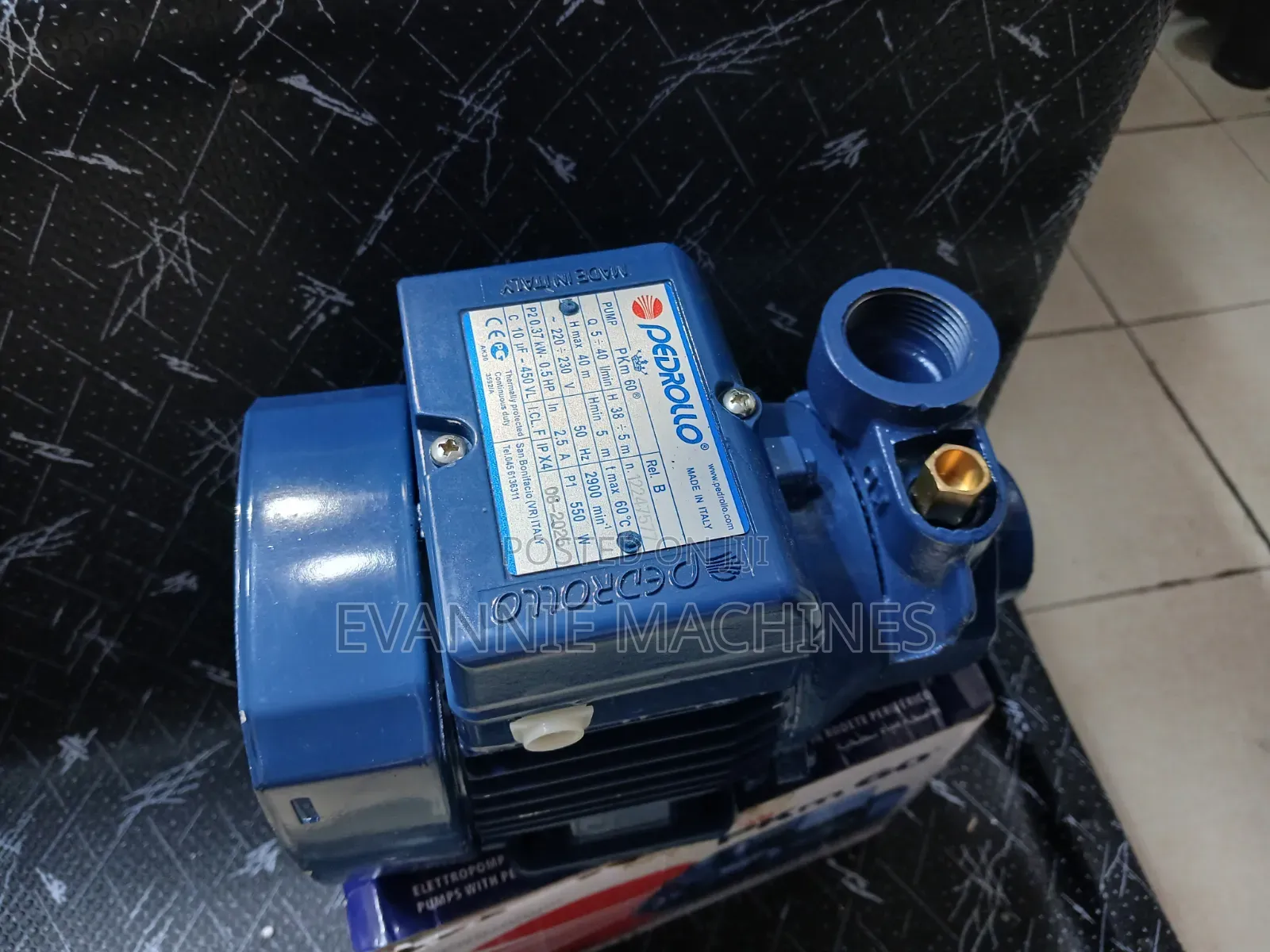 Pedrollo Water Pump 0.5hp/ Pedrollo Water Pump