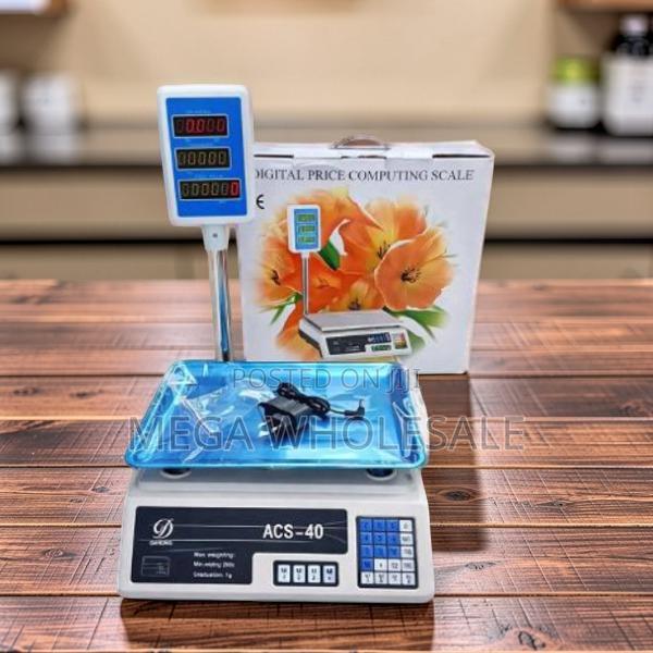 Wholesale Prices ACS40 40Kgs Digital Weighing Scale With Arm