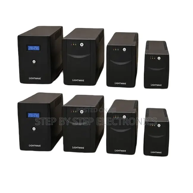Trade Prices Efficient 650va, 850va,1kva, 2kva, 3kva Lightwave Ups