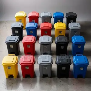 Import Prices 30L Litres Hard Plastic Waste Garbage Dust Pedal Bin