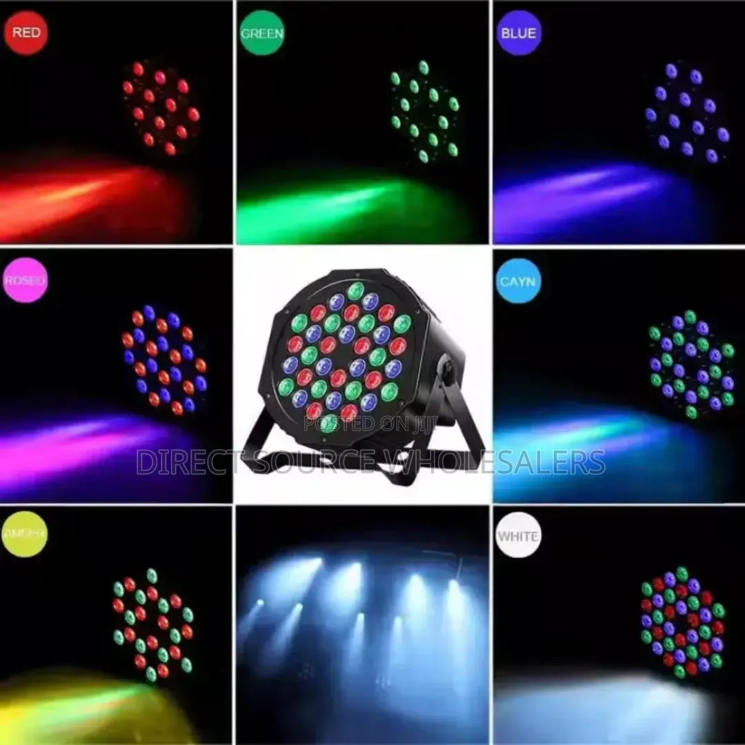 LED PAR Can DJ Stage Light – DMX Sound Active