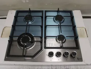 Roch 4 Burner Gas Cooker Stainless Steel Built-in Hob