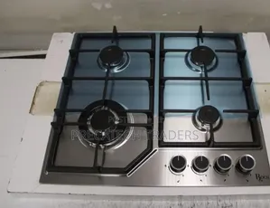 Roch 4 Burner Gas Cooker Stainless Steel Built-in Hob
