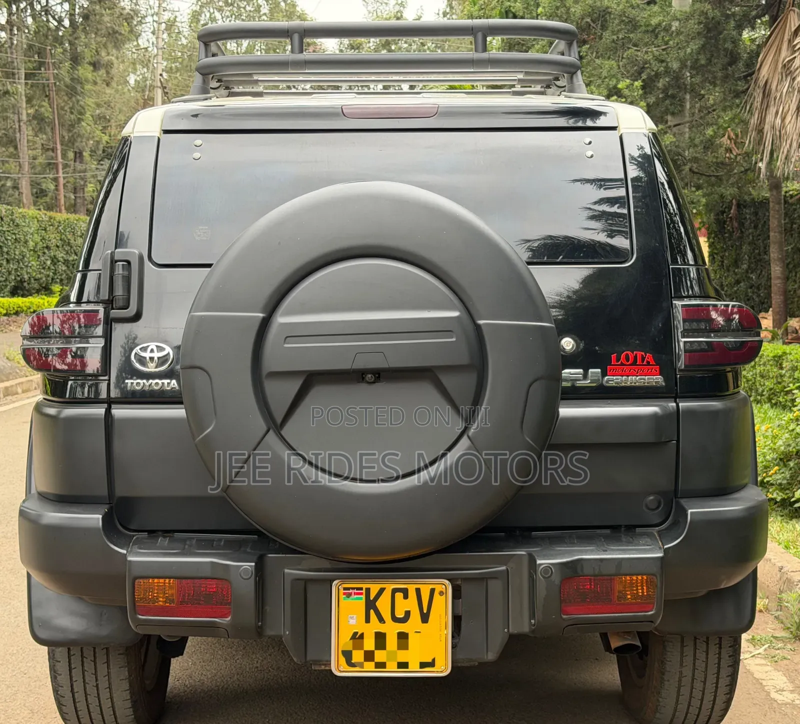 Toyota FJ Cruiser 2012 Matt Black