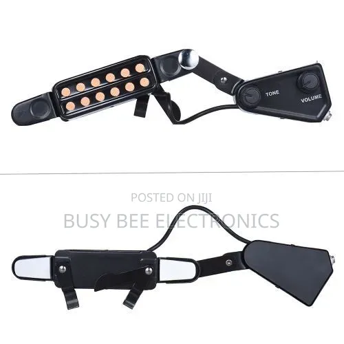 12-Hole Acoustic Guitar Sound Hole Pickup Magnetic