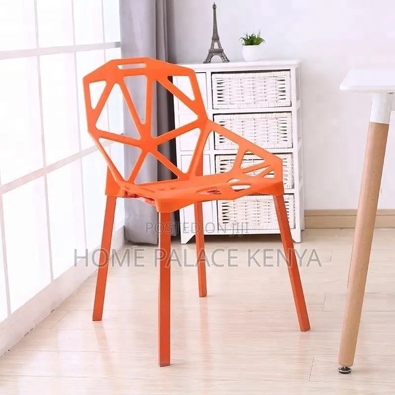 Dining Chair; Strong Plastic Dining Chair for Home and Commercial Use
