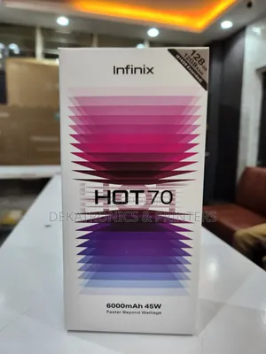 New Infinix Hot 70 128 GB Blue