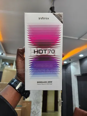 New Infinix Hot 70 128 GB Blue