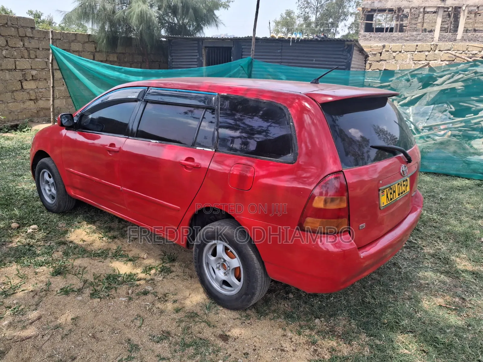 Toyota Corolla Fielder 2003 Red