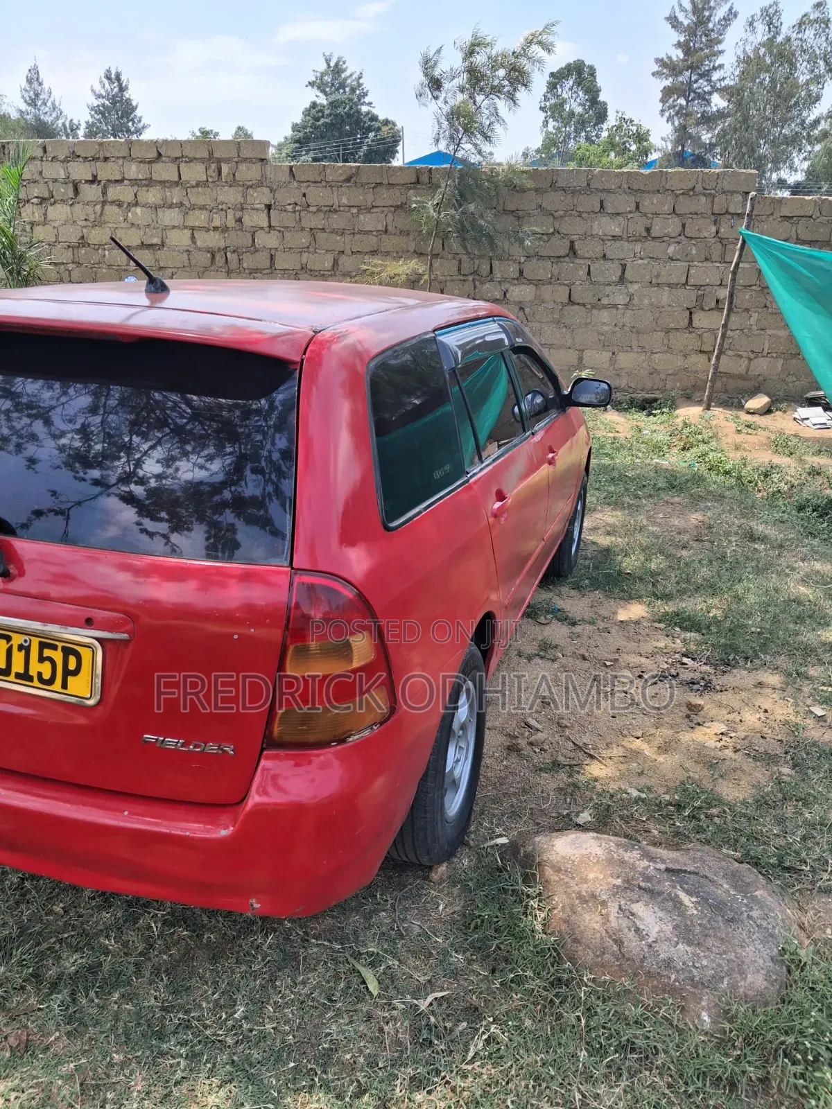 Toyota Corolla Fielder 2003 Red