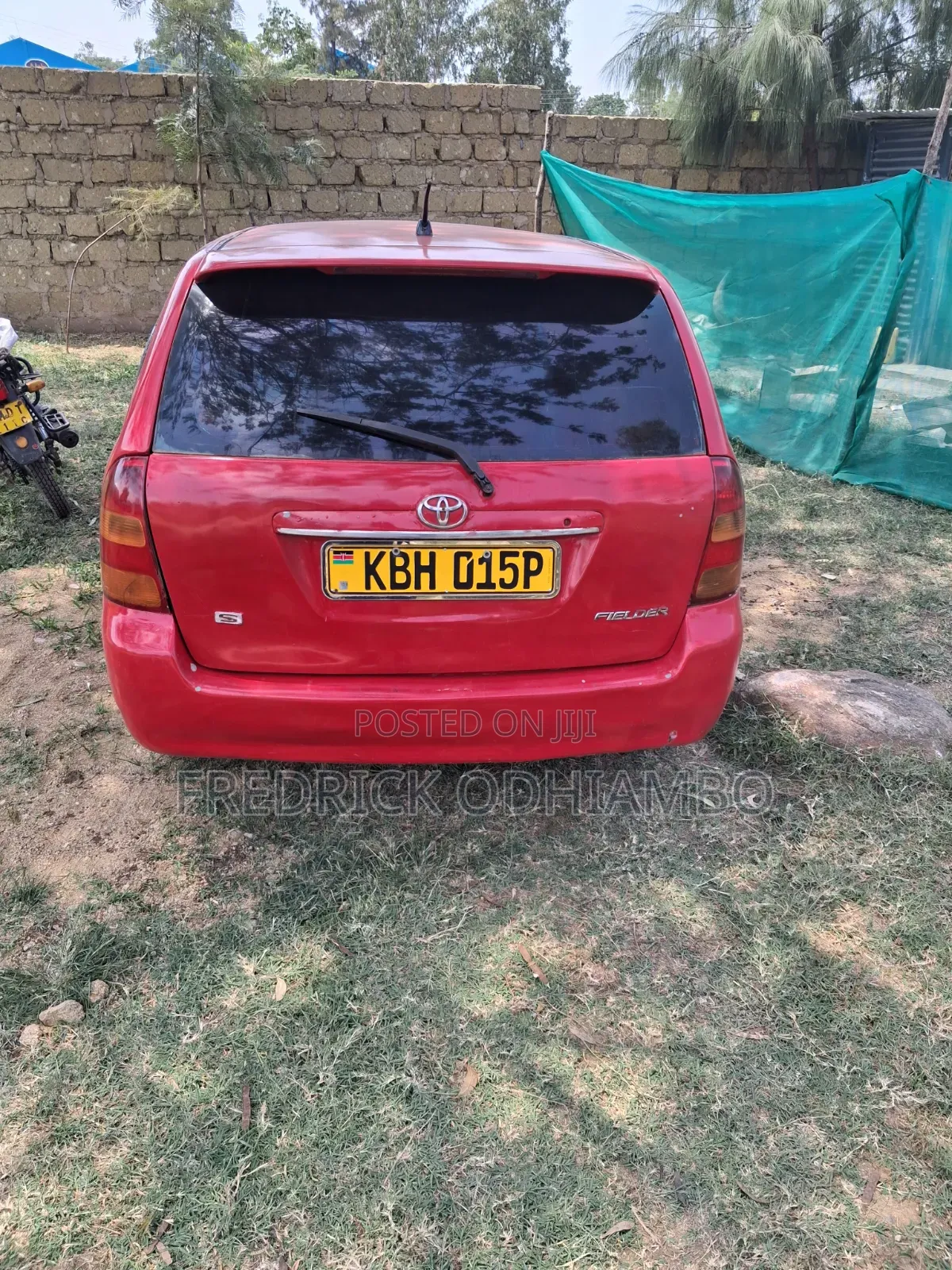 Toyota Corolla Fielder 2003 Red