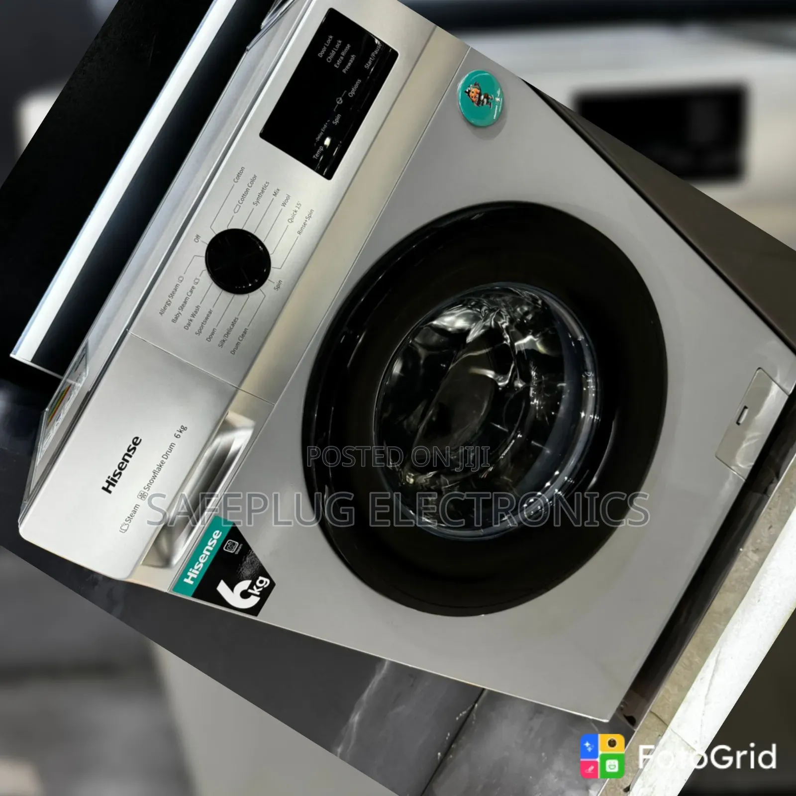 Hisense 6KG Washing Machine – Wash Spin Automatic Laundry Machine
