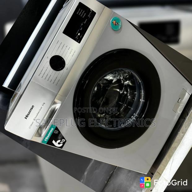 Hisense 6KG Washing Machine – Wash Spin Automatic Laundry Machine - thumbnail 2