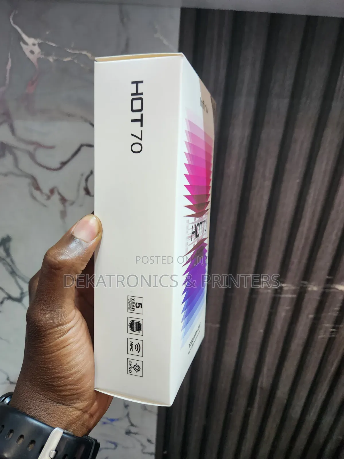 New Infinix Hot 70 128 GB Black