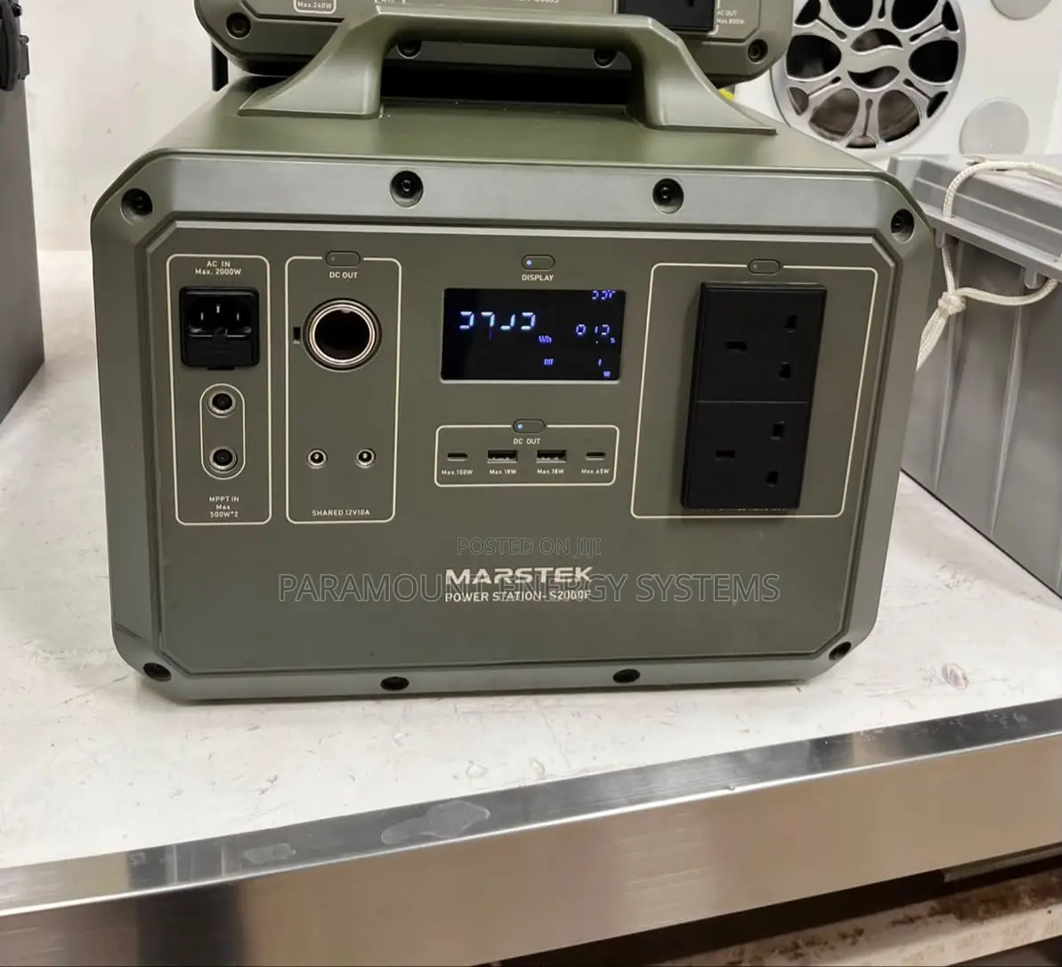 Maskert 2kWh (2000Wh) Portable Backup Power Station