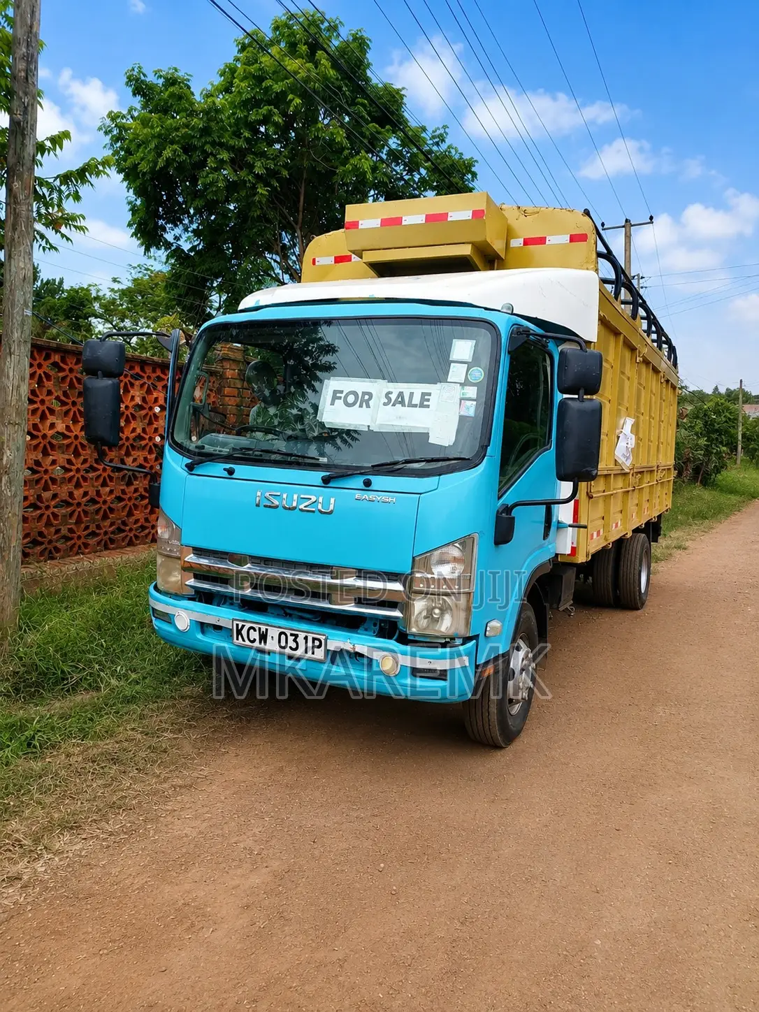 Isuzu NQR 75 Cargo Truck 2011 Blue