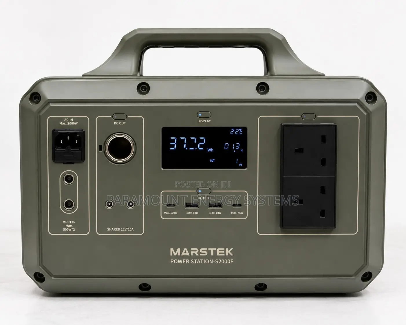 Maskert 2kWh (2000Wh) Portable Backup Power Station