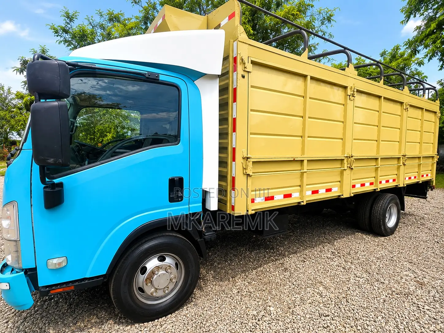 Isuzu NQR 75 Cargo Truck 2011 Blue