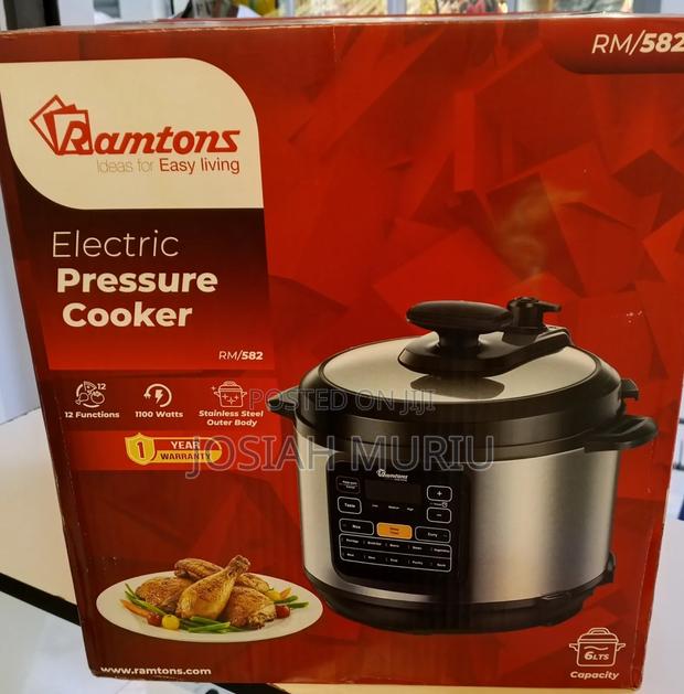 Ramtons 6L Heavy-Duty Pressure Cooker