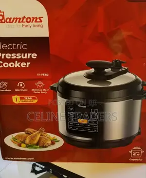 Ramtons 6L Heavy-Duty Pressure Cooker