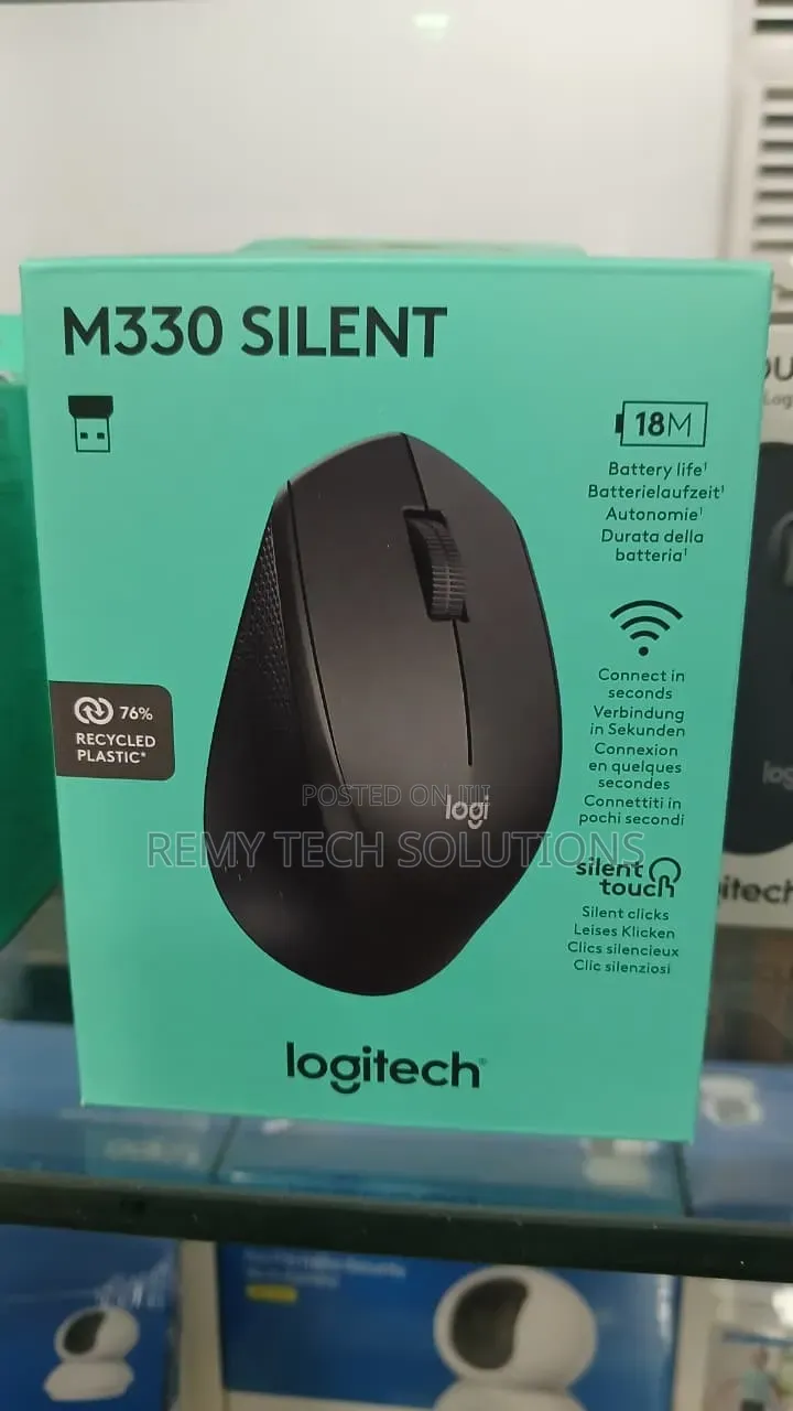 Logitech M330 Silent Plus Wireless Mouse