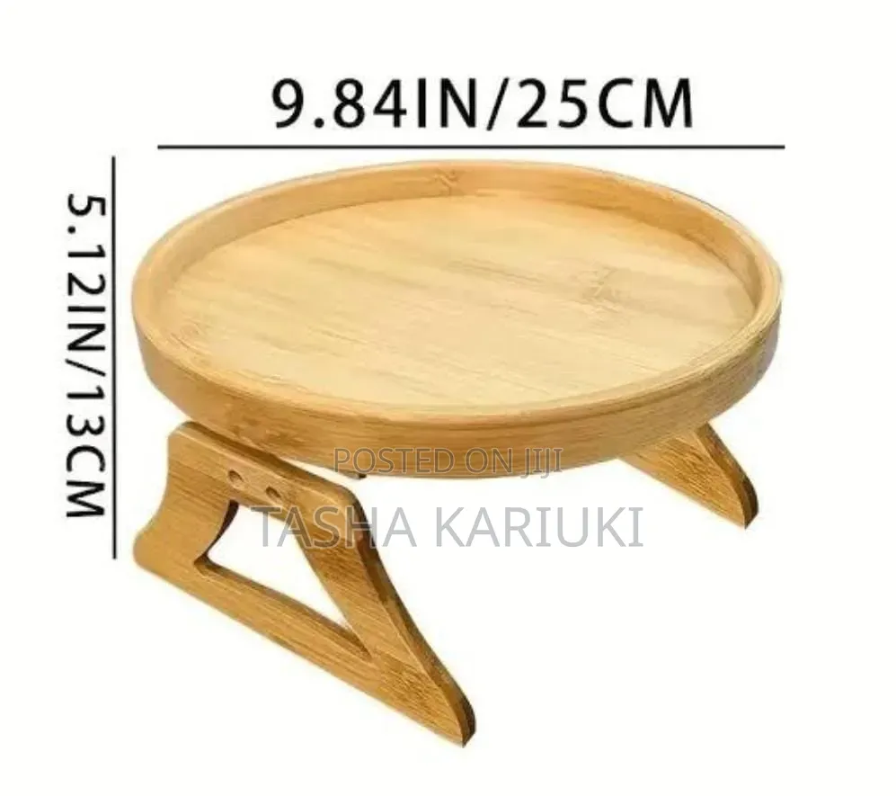 Bamboo Sofa Arm Rest Table