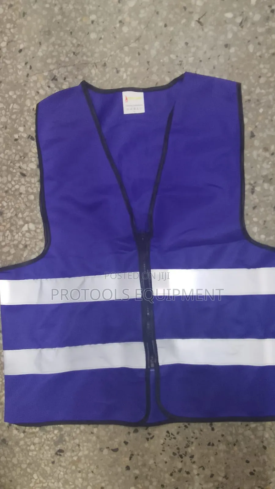 Blue Zipped Reflector