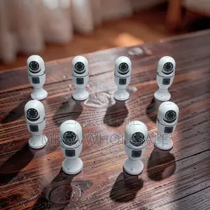 Powerful Color Night Vision Dual Lens PTZ WiFi Bulb Camera