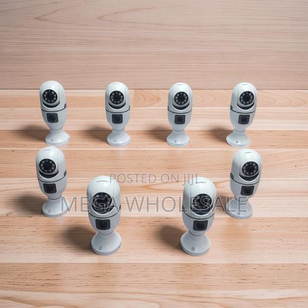 Wireless Color Night Vision Dual Lens PTZ WiFi Bulb Camera