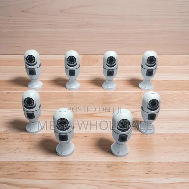 Wireless Color Night Vision Dual Lens PTZ WiFi Bulb Camera